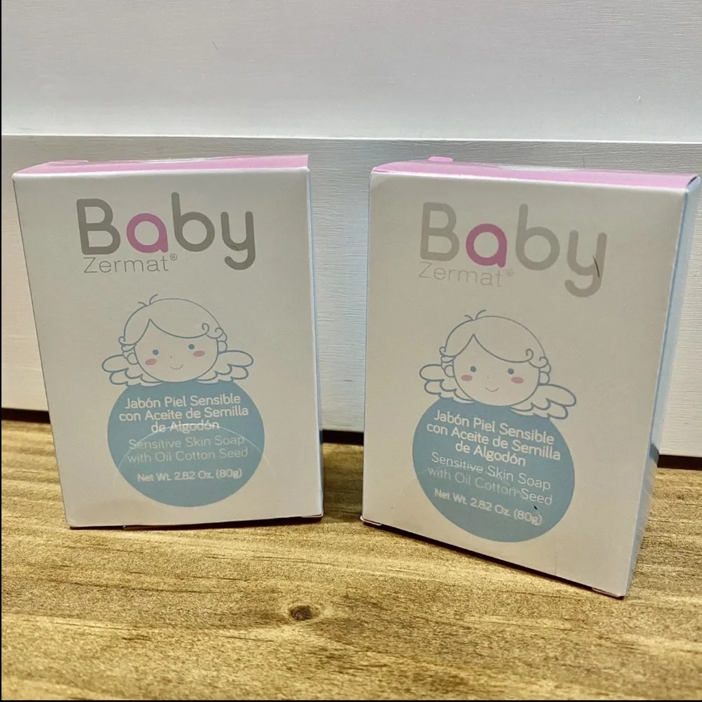 Baby Zermat Baby Sensitive Skin Soap. Jabón de bebé para‎ piel sensible 2-pack